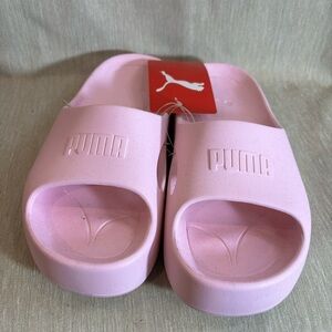 PUMA  Sz 10 Shibusa Pearl Pink Slip On Fully Injected IMEVA Sole Sandals NEW